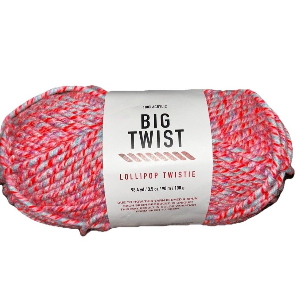 Big Twist Yarn Anemone (pink)  new 98.4 yard
